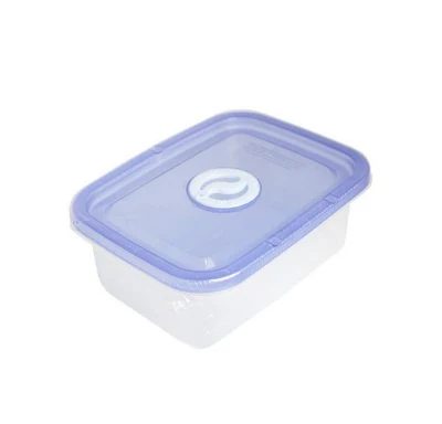 Caixa fresca a vácuo transparente/recipiente para alimentos/caixa de armazenamento para alimentos, caixa de armazenamento de alimentos para preservação de frescor