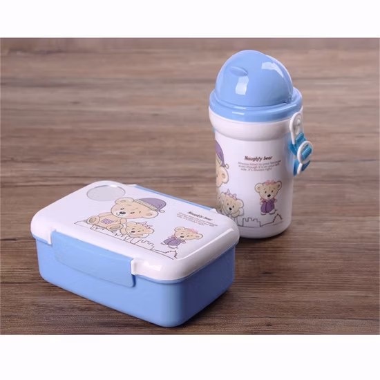 Recipientes plásticos domésticos para micro-ondas de plástico transparente descartáveis ​​Bento Lancheira para preservação do frescor